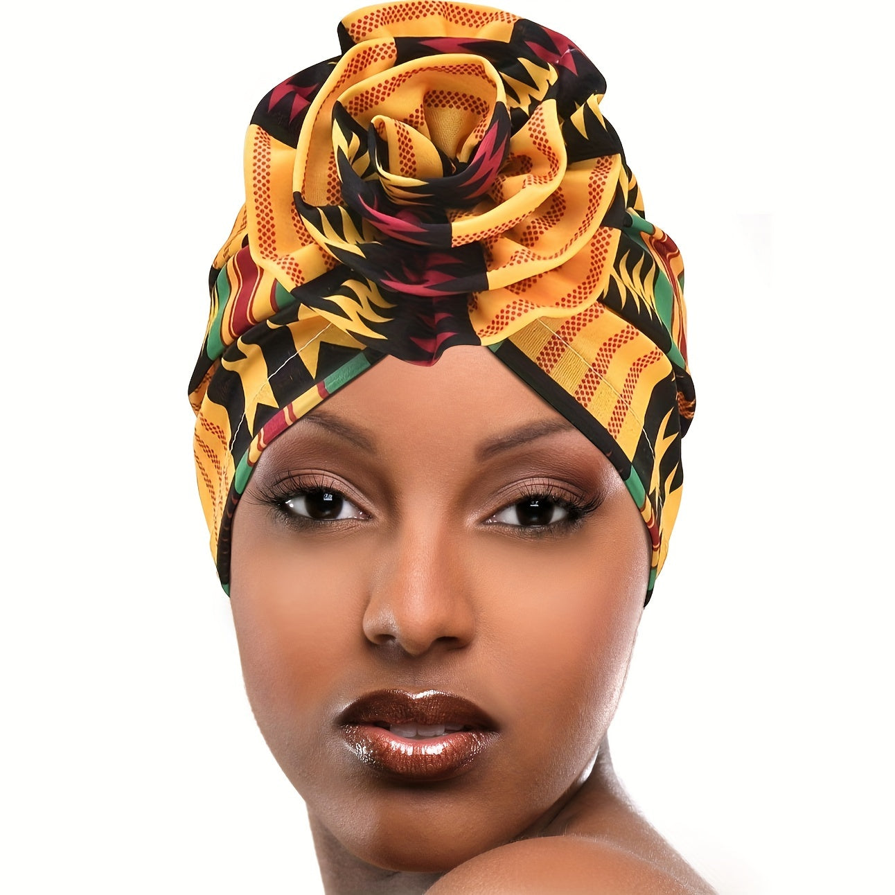 Shayla Elastic Turban Cap