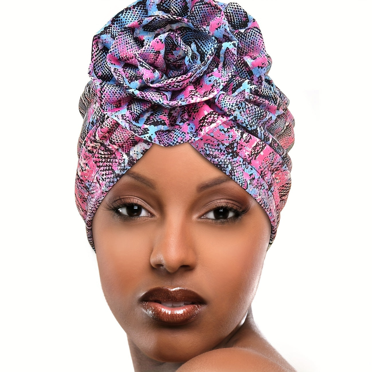 Shayla Elastic Turban Cap