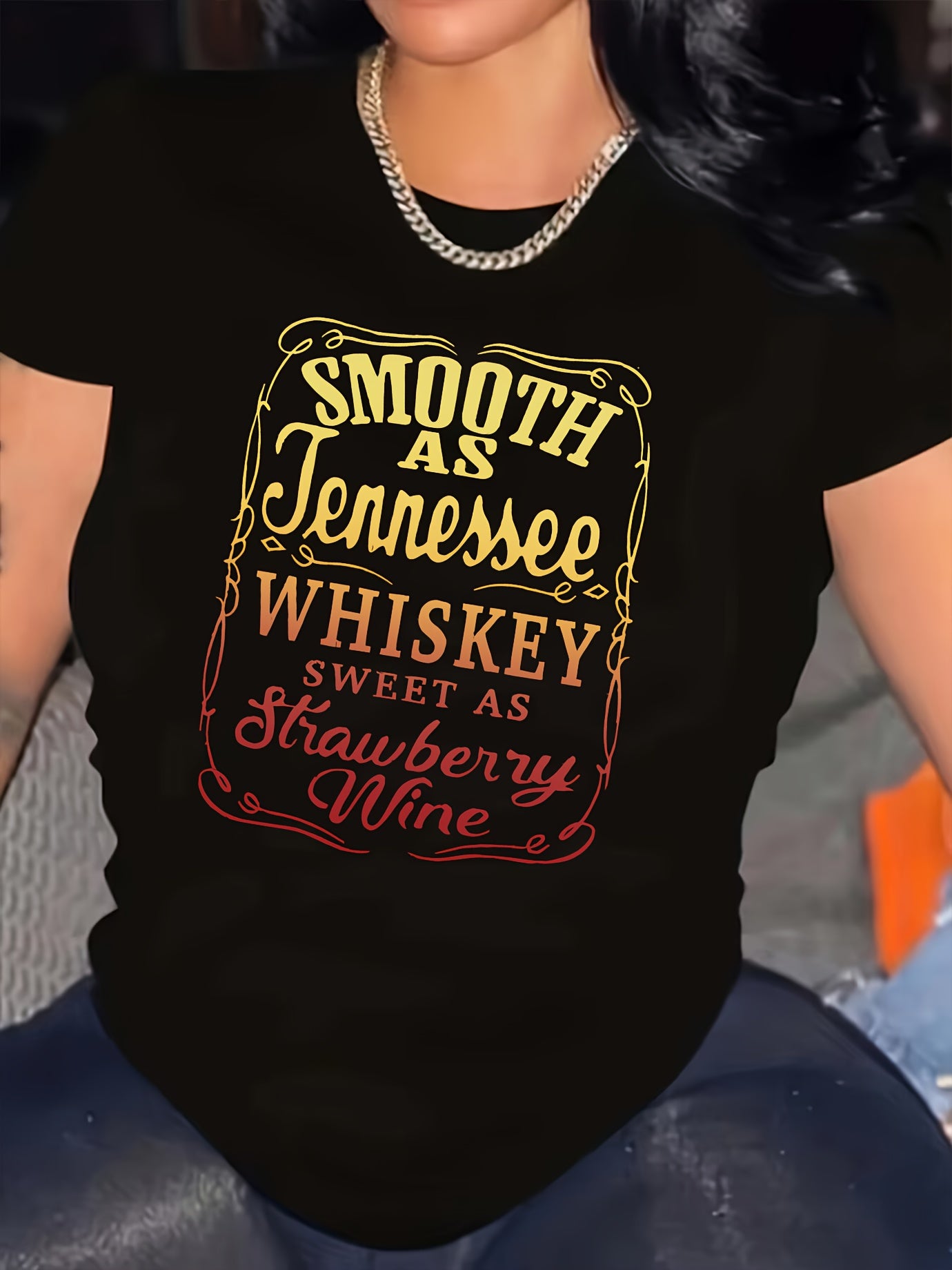 Plus Size Tennessee Whiskey T-Shirt