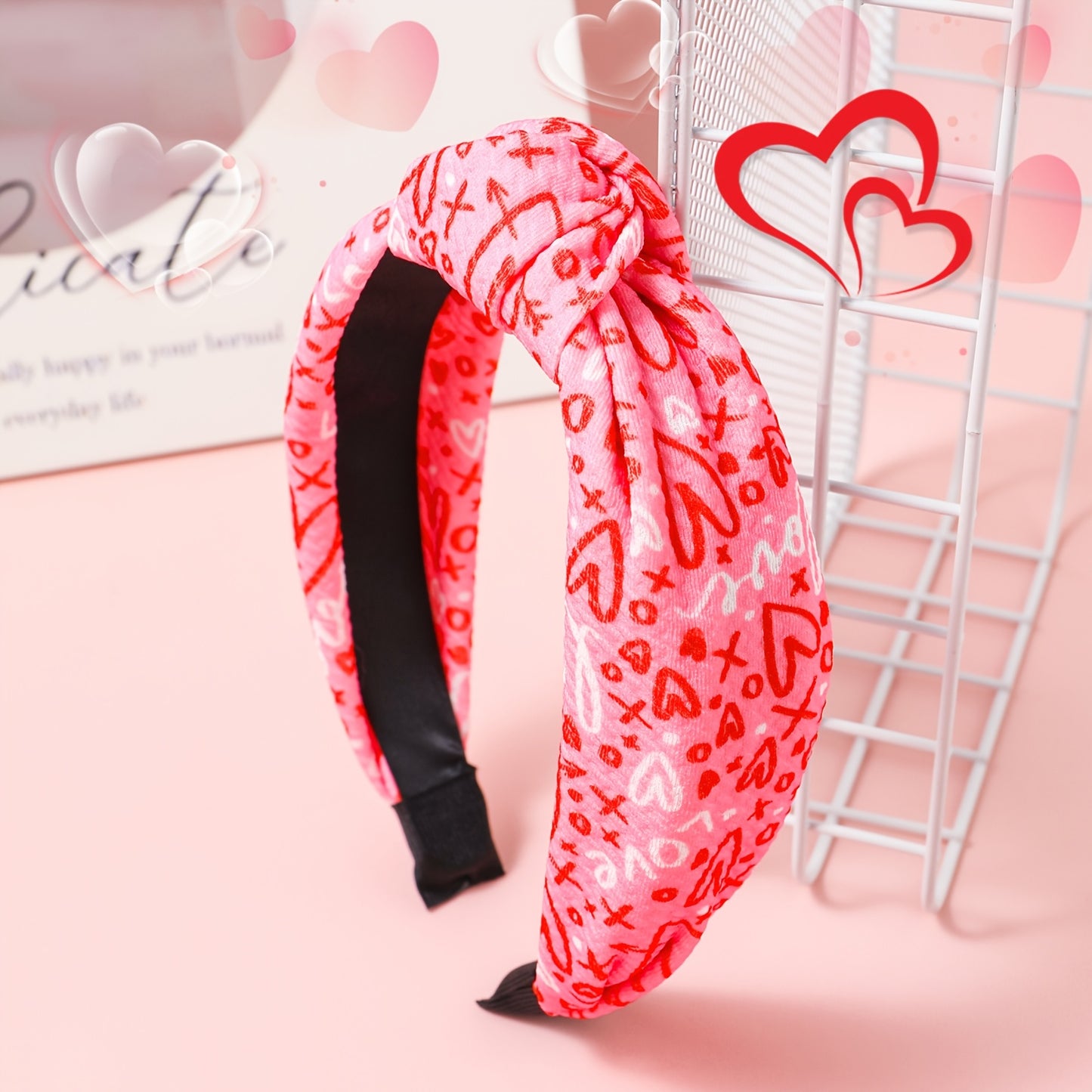 4pc LOVE Printed Hairband