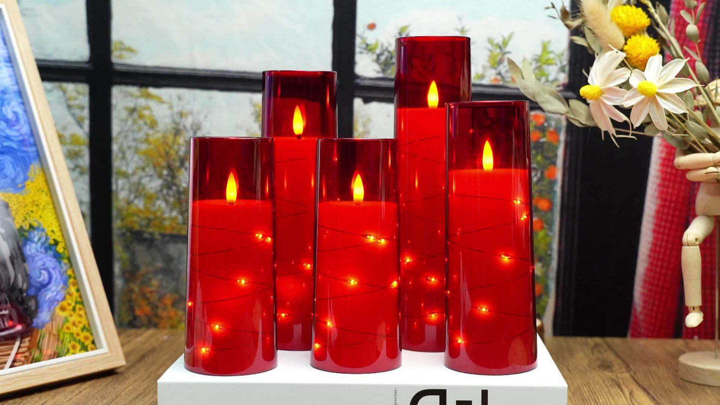 Nimiko 5 LED Flameless Candles