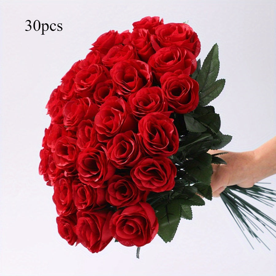 30 Silk Rose Bouquet