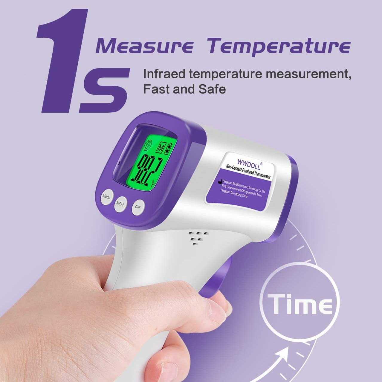 Accuflow Infrared Forehead Thermometer