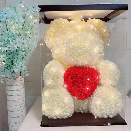 Eternal Love Rose Teddy Bear