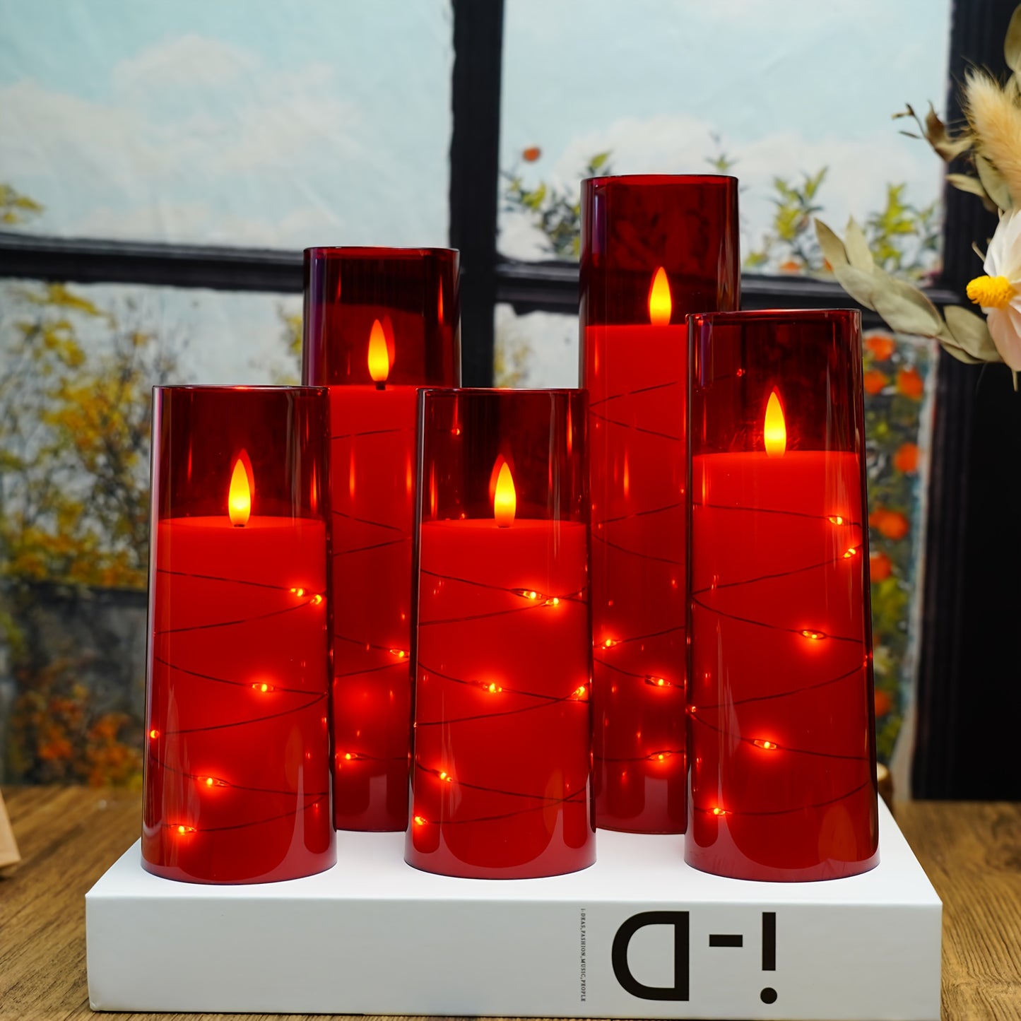 Nimiko 5 LED Flameless Candles