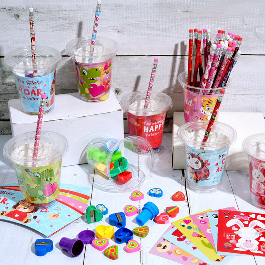 30 Set Valentine'S Day Stationary and Cup Set