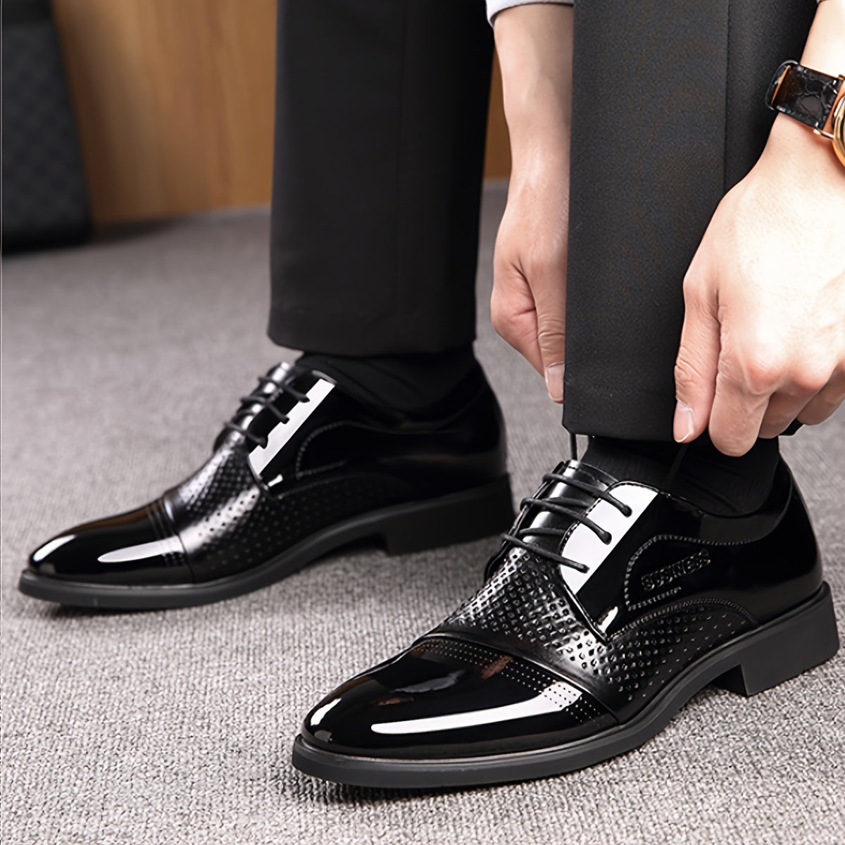 Paul Contre Men's Business Casual Shoes