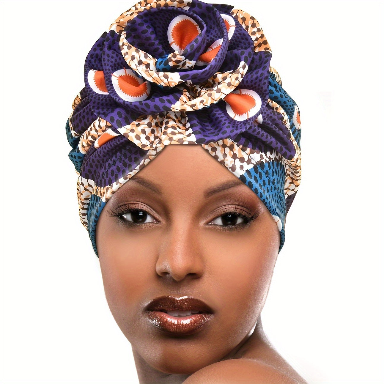 Shayla Elastic Turban Cap