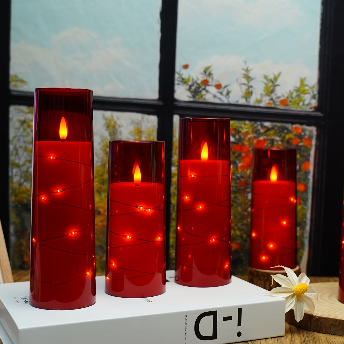 Nimiko 5 LED Flameless Candles