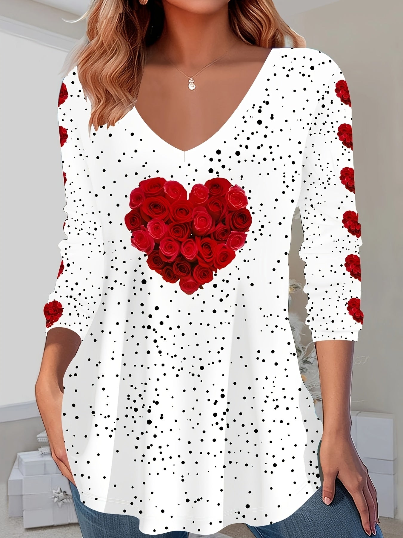 Amor Valentine's Day Heart Shirt