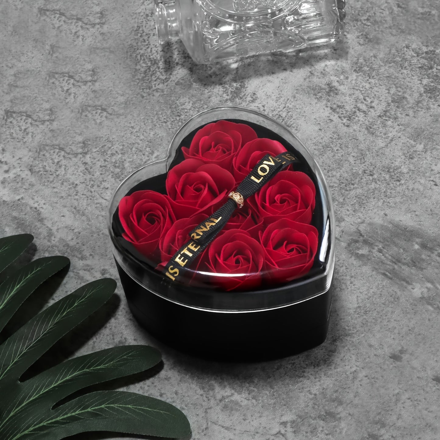 "My World" Flower Jewelry Box Gift