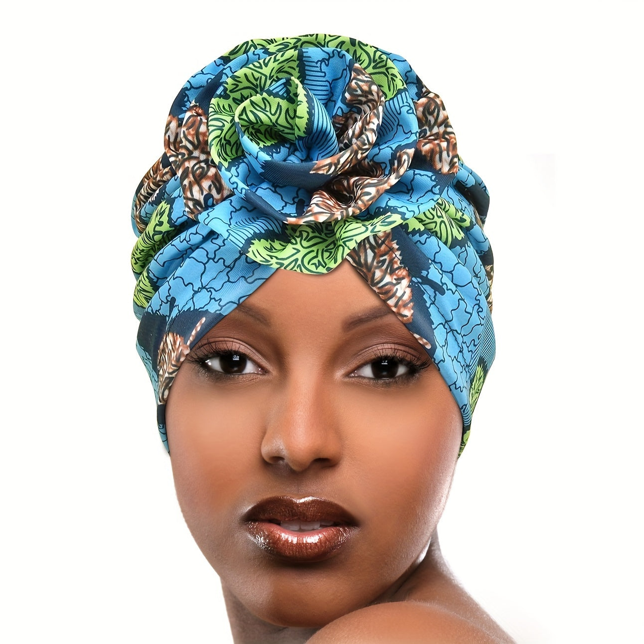 Shayla Elastic Turban Cap