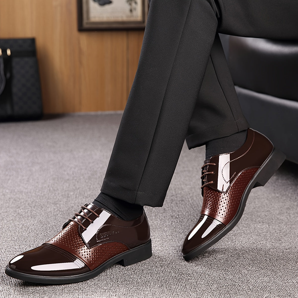 Paul Contre Men's Business Casual Shoes