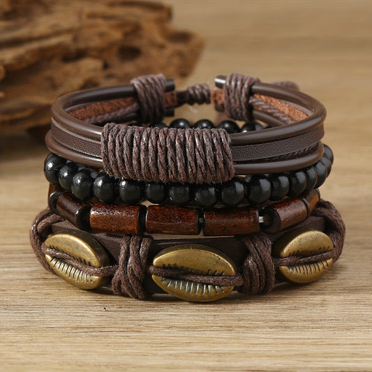 Tribal 4-Piece Bracelet Set