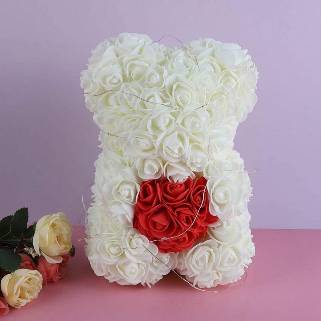 Eternal Love Rose Teddy Bear