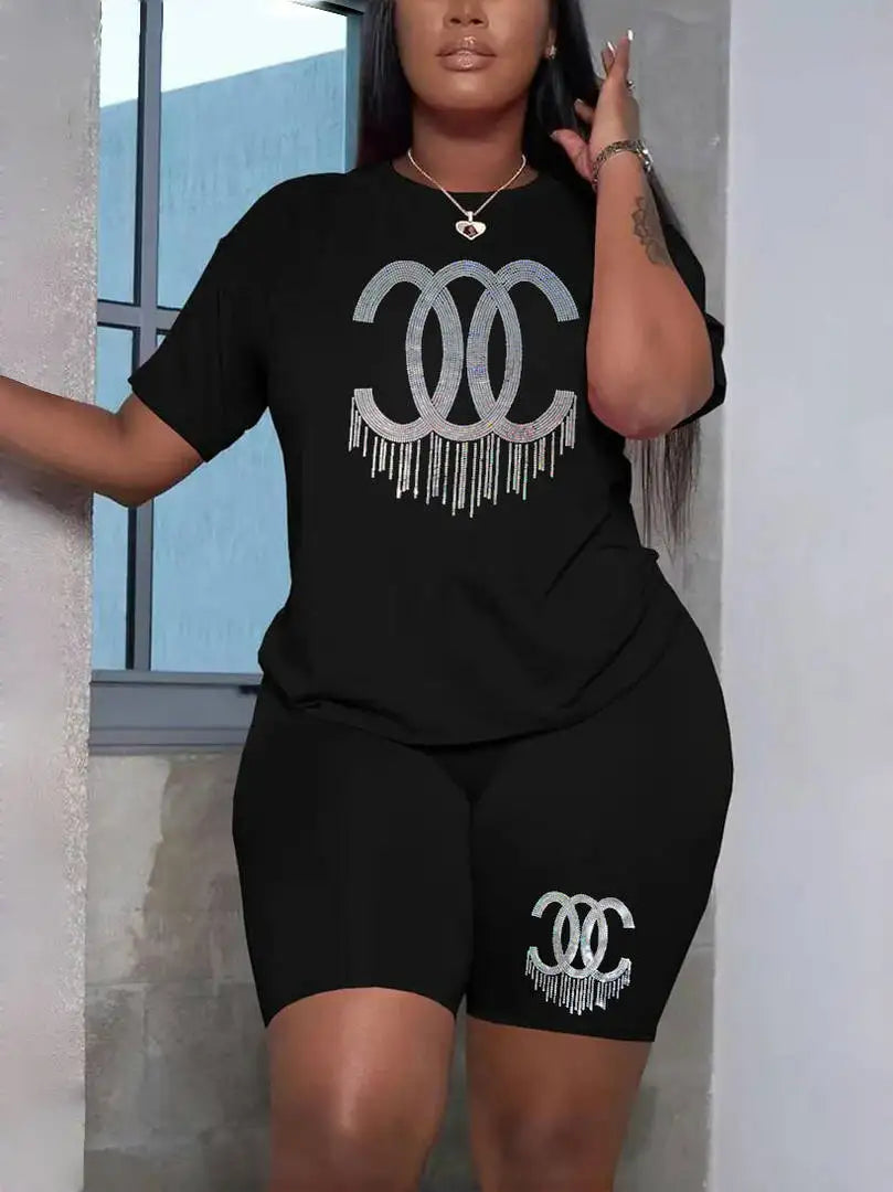 Foxy Plus Size 2 Piece Set