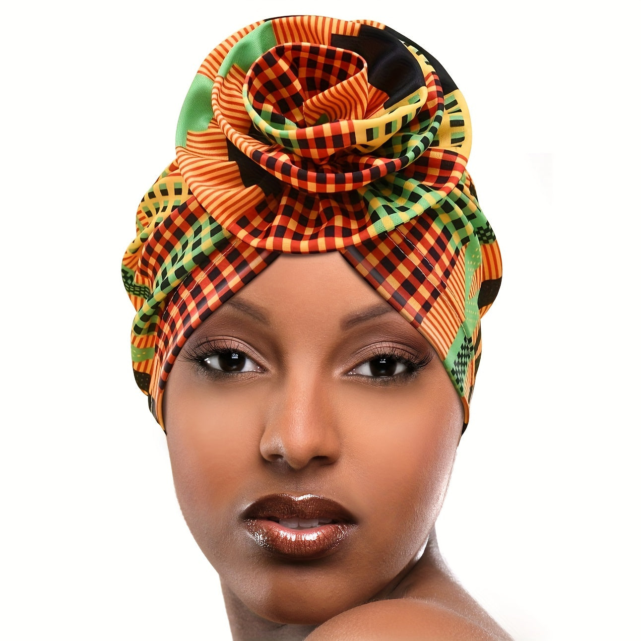 Shayla Elastic Turban Cap