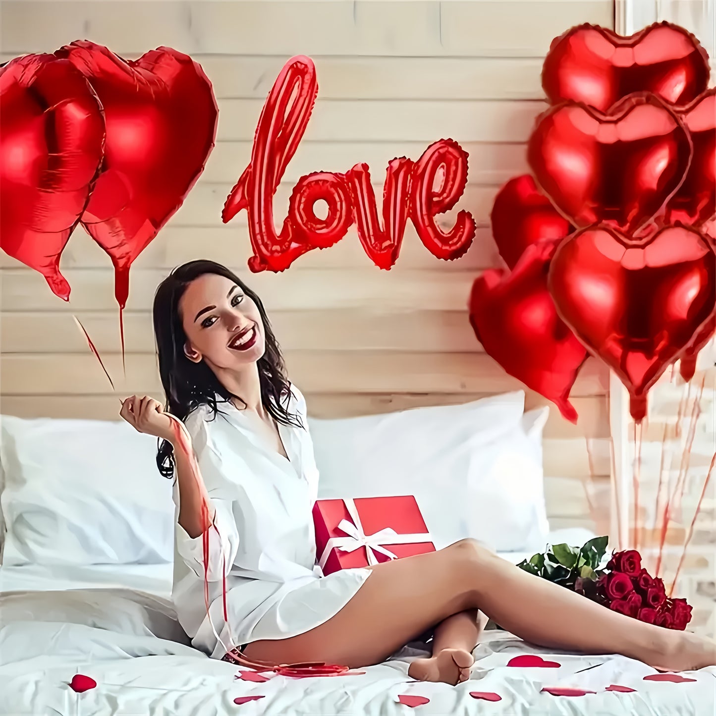 Romantic Valentine's Day Balloon Decoration Kit