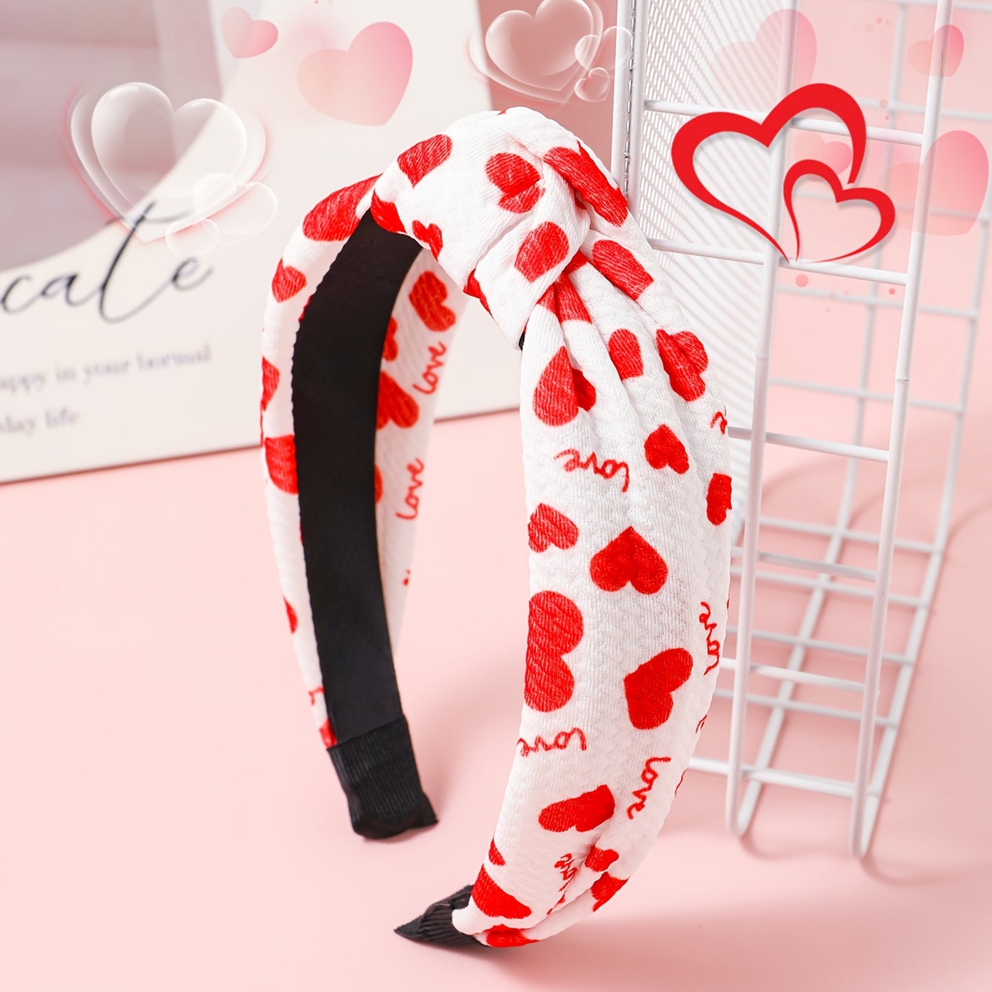 4pc LOVE Printed Hairband