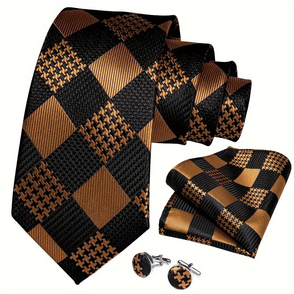 Men's Classic Striped Tie Set