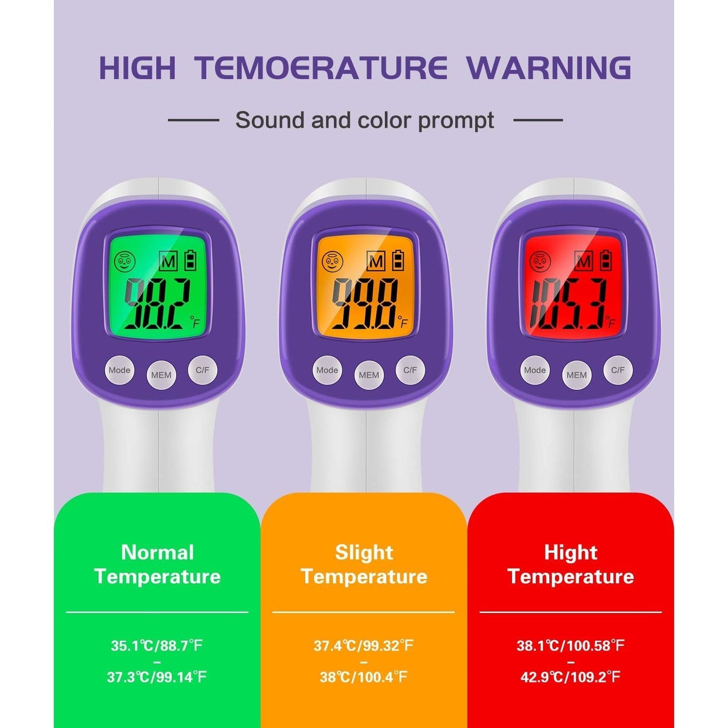 Accuflow Infrared Forehead Thermometer