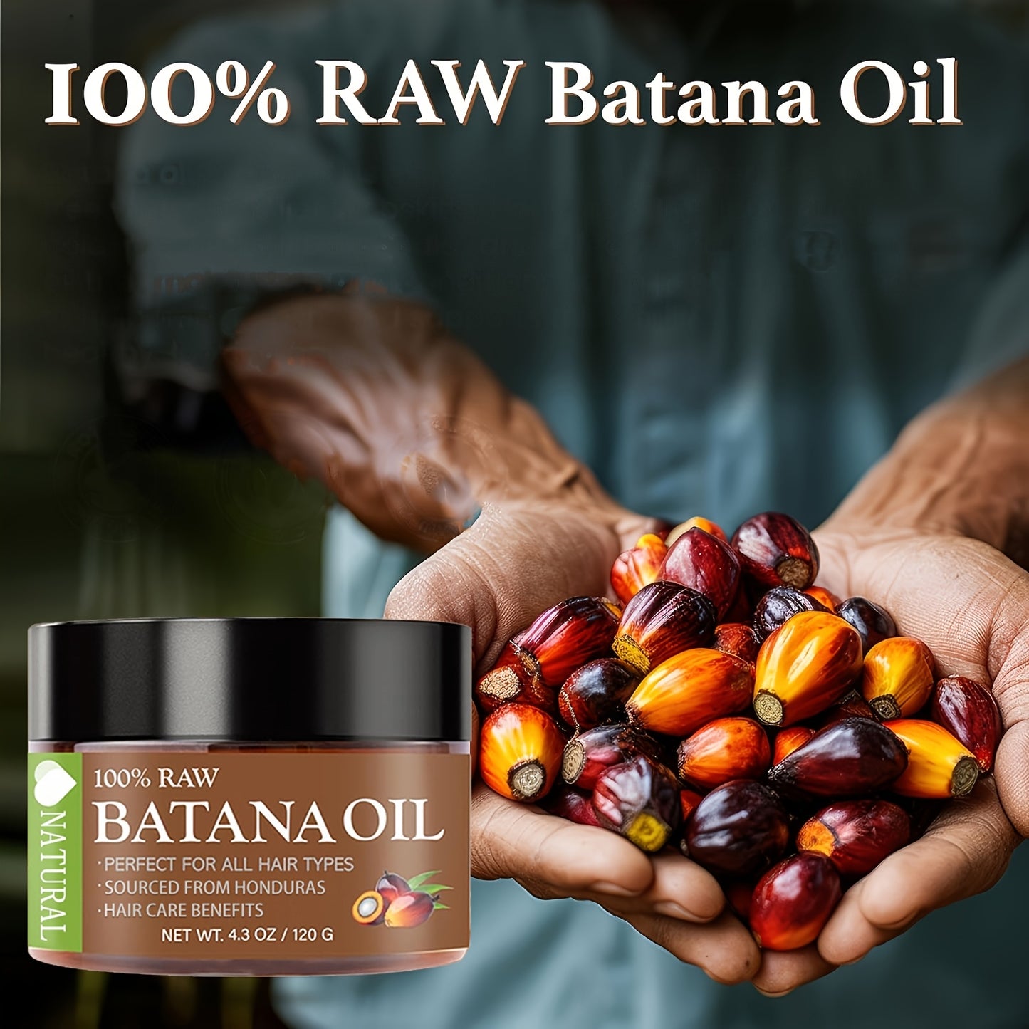 100% RAW Batana Hair Oil