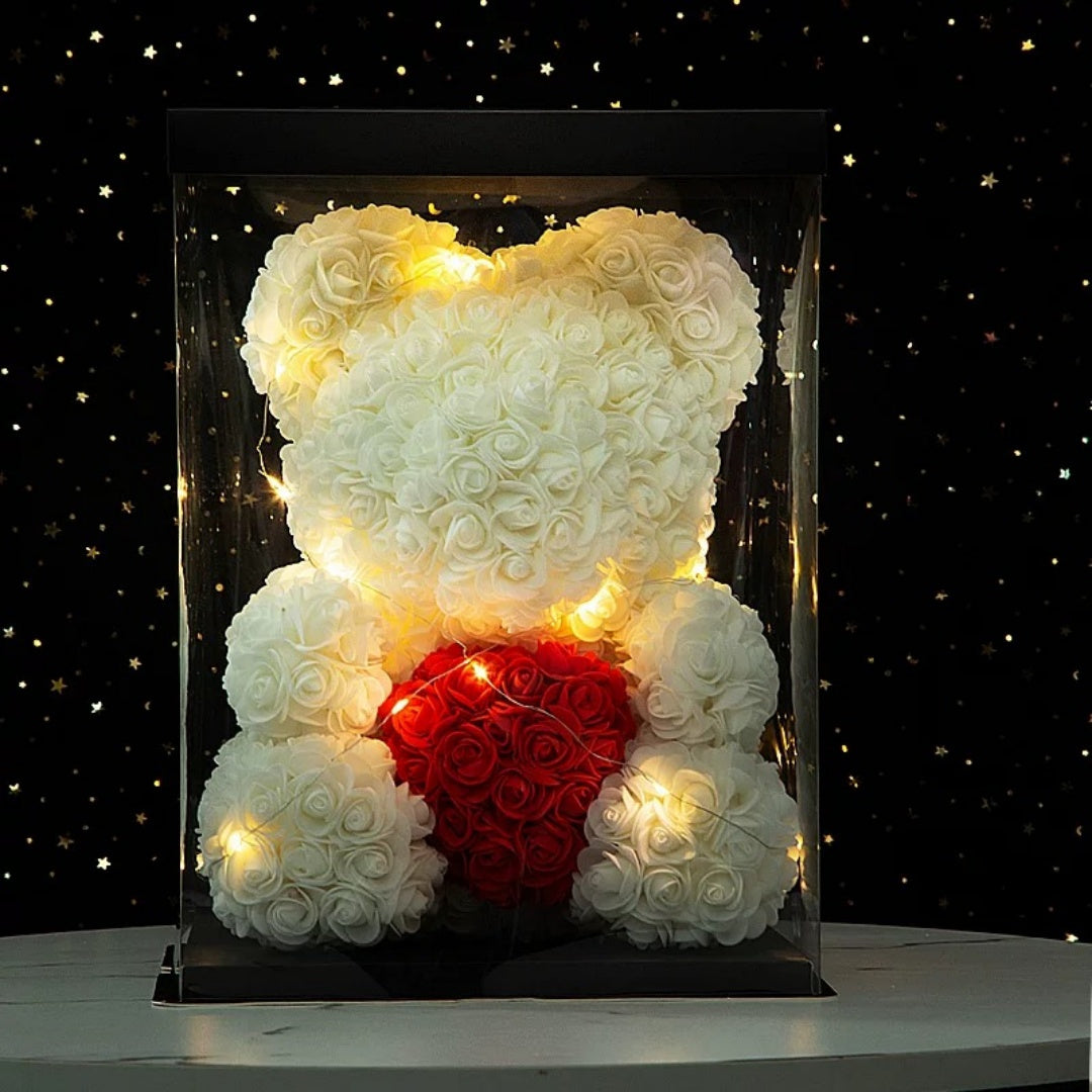 Eternal Love Rose Teddy Bear