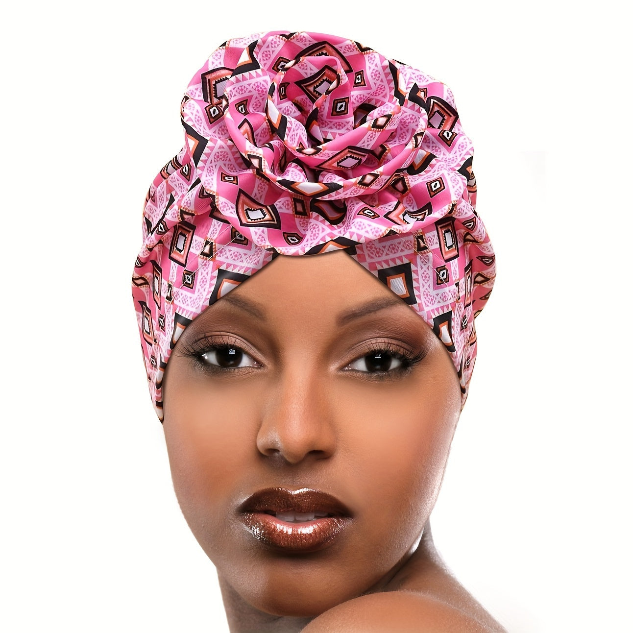 Shayla Elastic Turban Cap