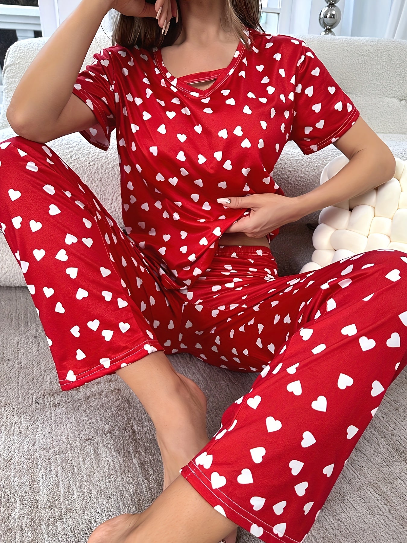 Heart of Love Pajama Set