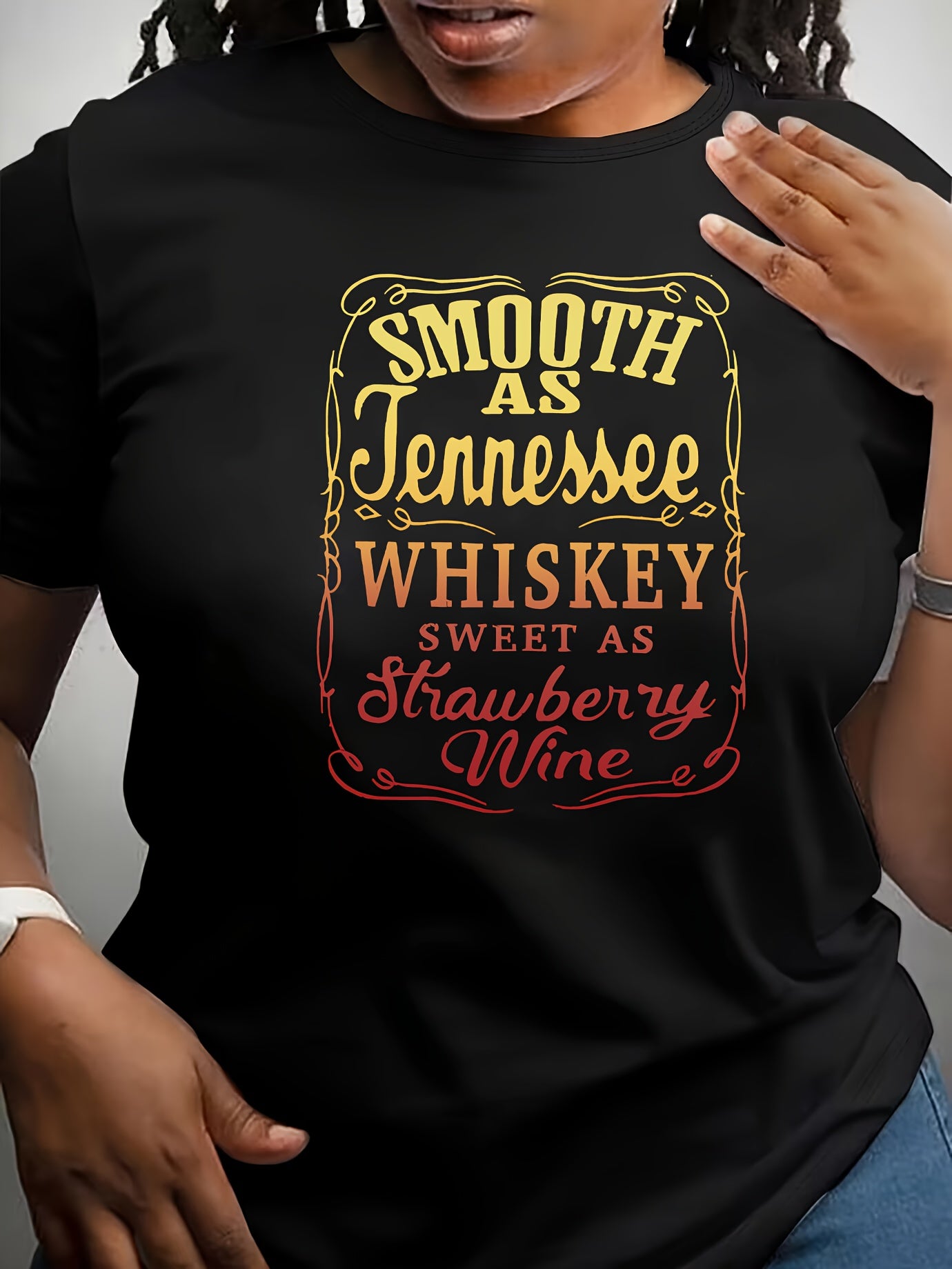 Plus Size Tennessee Whiskey T-Shirt