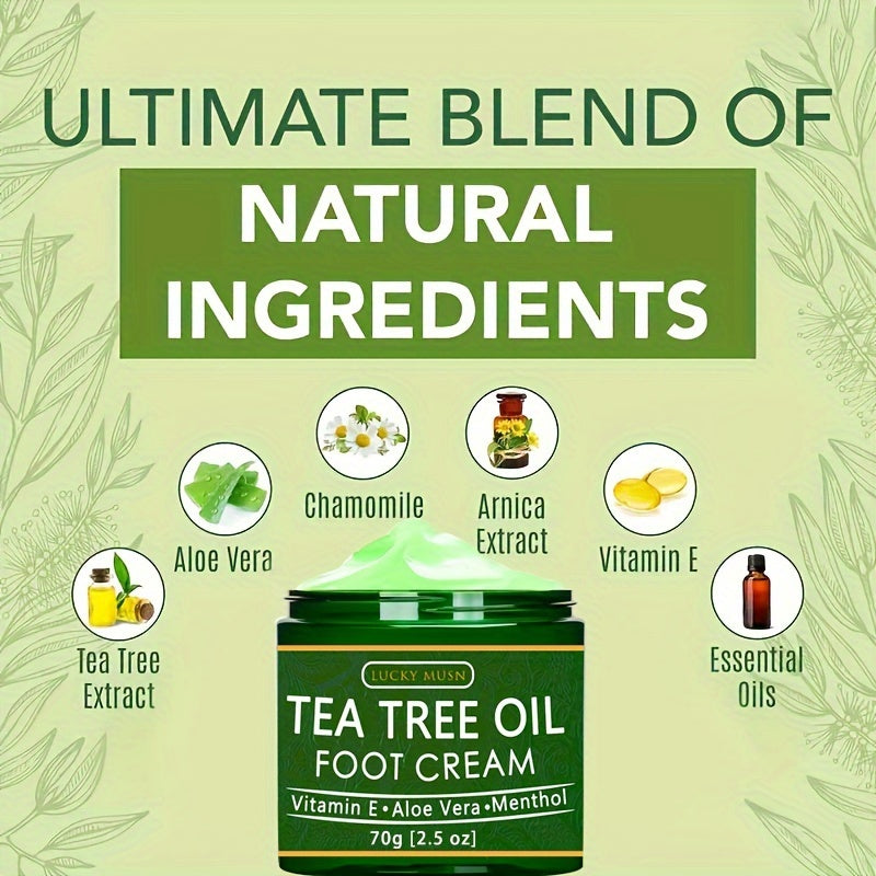 MUST HAVE!! Tea Tree Oil Foot Cream