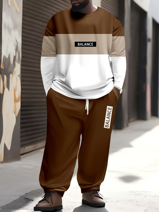 Big and Tall Block Balance Tracksuit