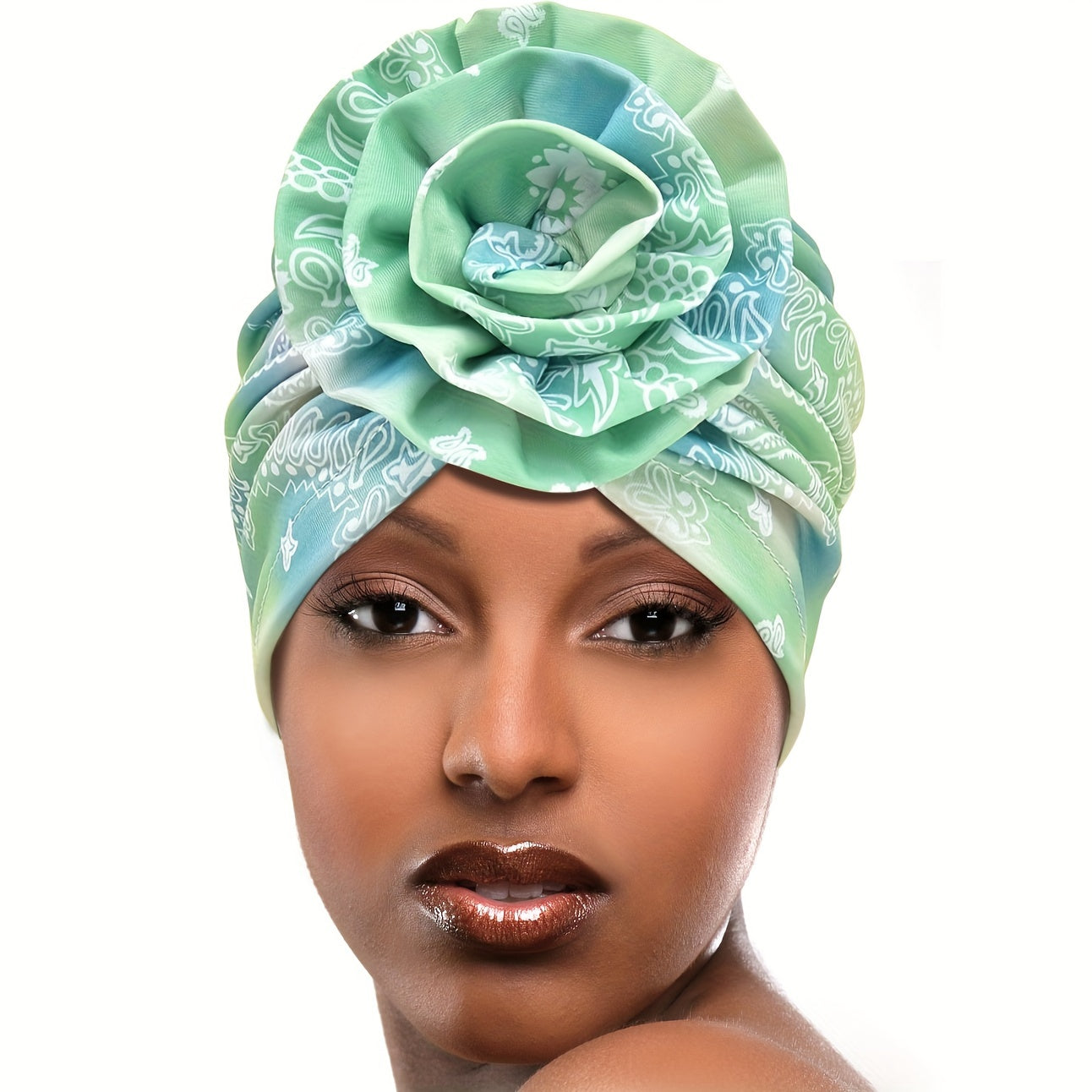 Shayla Elastic Turban Cap