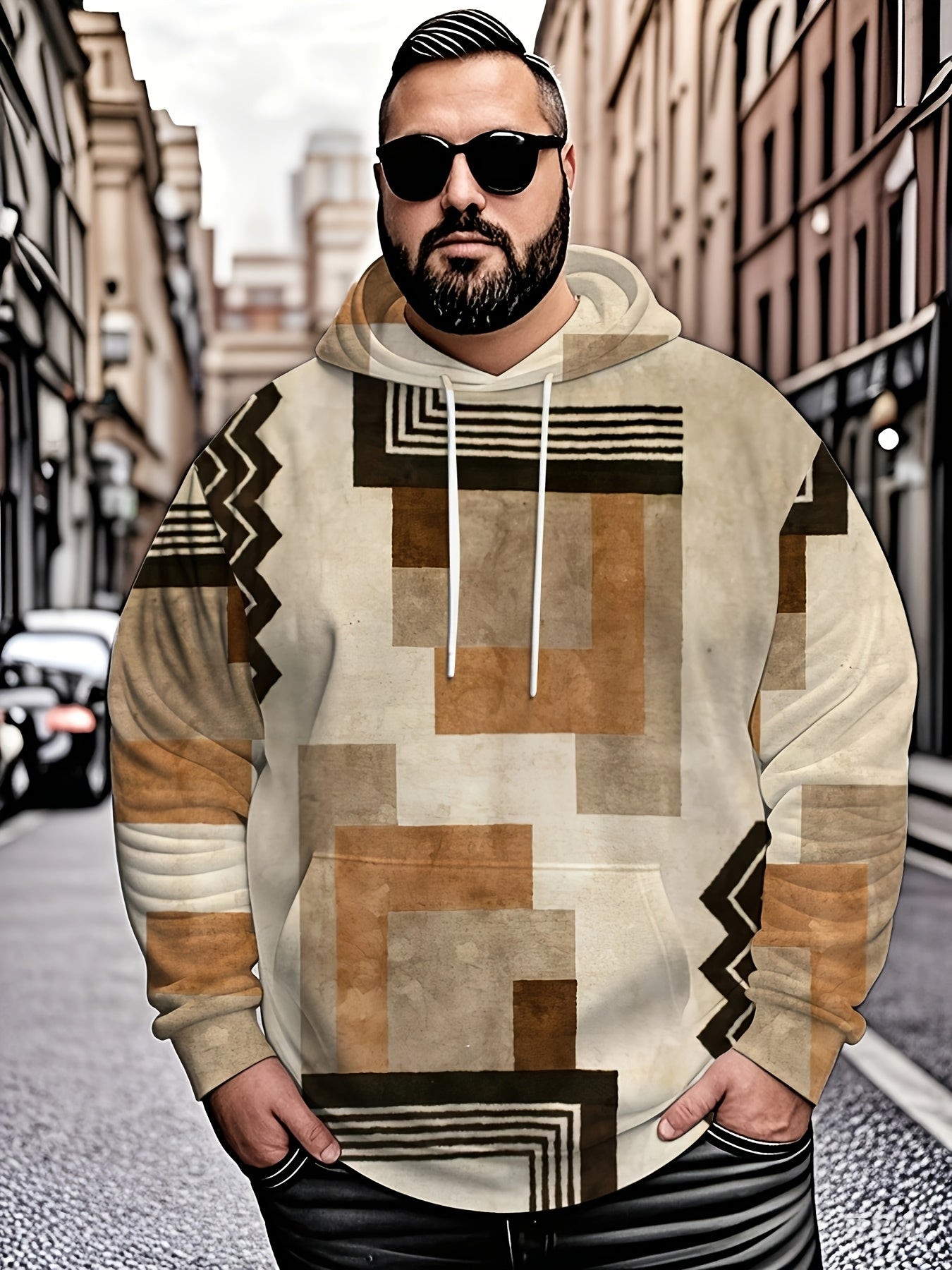 Flexin Big and Tall Designer Hoodie