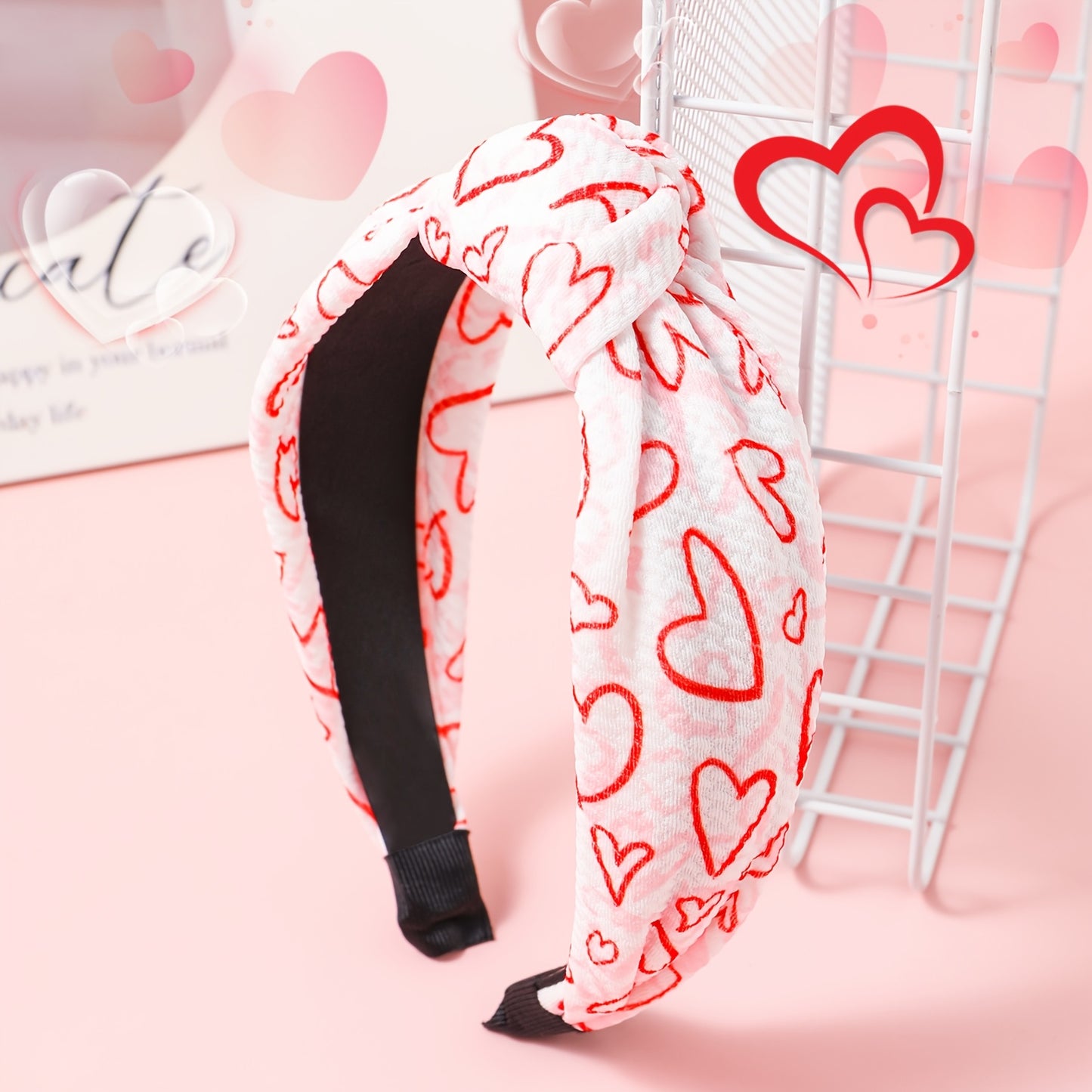 4pc LOVE Printed Hairband